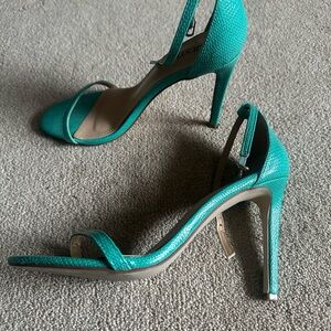 Elegant Teal High Heels
